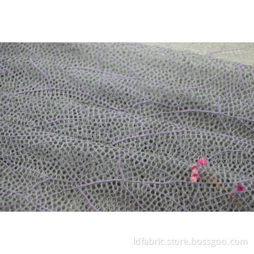 Hot Sale Nylon Polyester Cord Lace Fabric